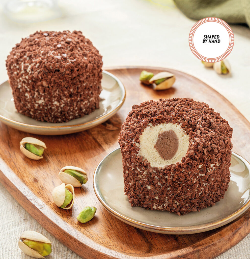 Pistachio tartufo